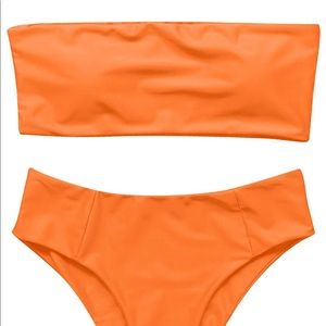 Orange bikini